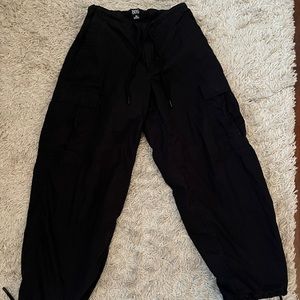 Urban Outfitters Black Cargos